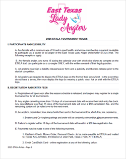 2026 Tournament Rules